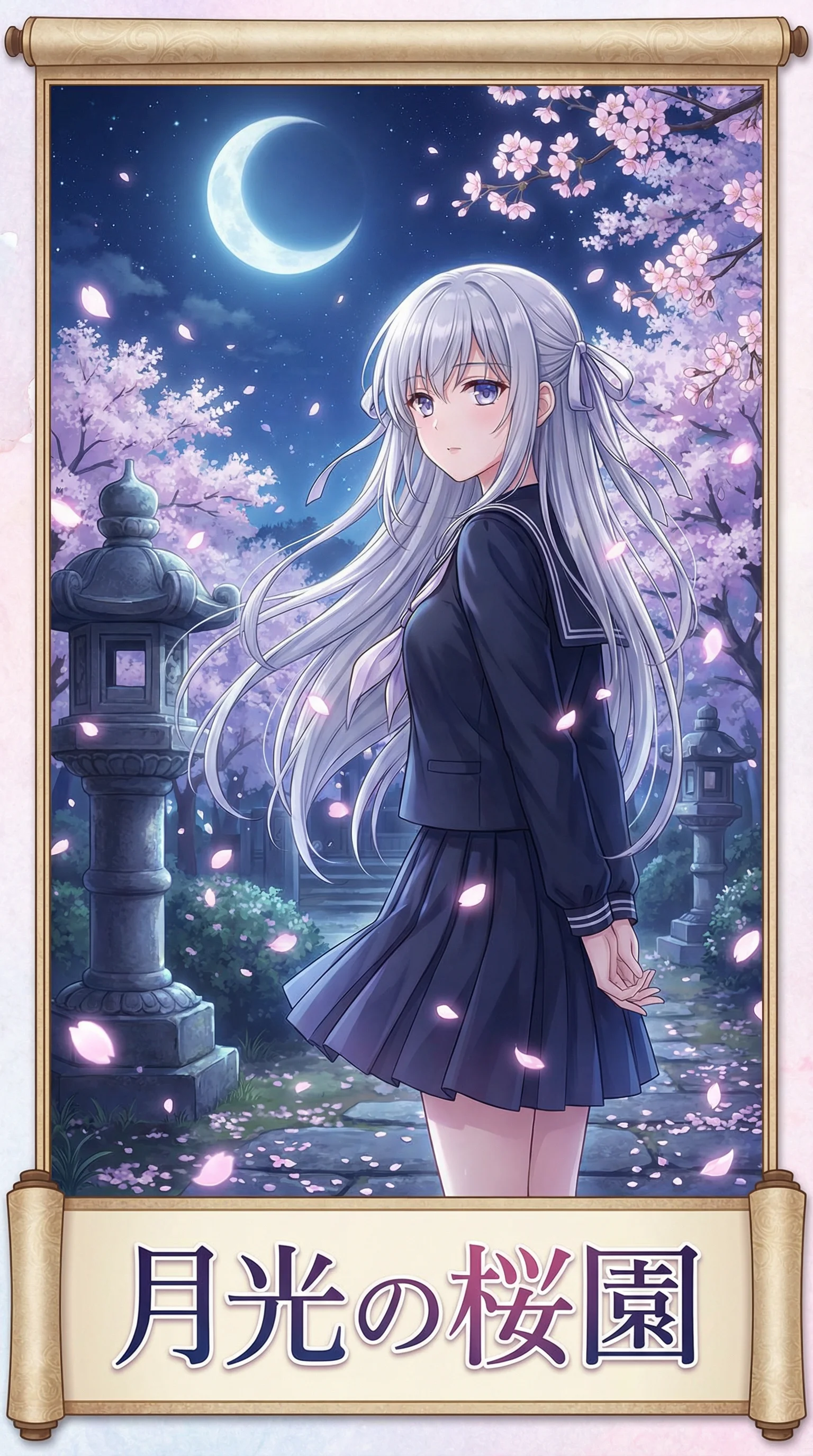 银月少女物语里番动漫封面